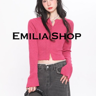 ภาพหน้าปกสินค้าEMILIA SHOP เสื้อแขนยาว เสื้อครอป เสื้อผ้าแฟชั่นผู้หญิง A25K0EF ที่เกี่ยวข้อง