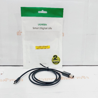 สาย Type C to USB Printer Scanner Cable  ความยาว 1 เมตร สีดำ (80811) UGREEN (ออกใบกำกับภาษีได้)