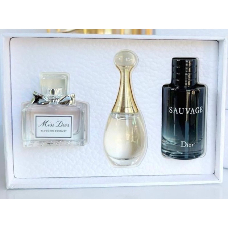 dior-gift-set-mini-perfume-3-in1-ทักแชทเช็คสต๊อกก่อนนะ