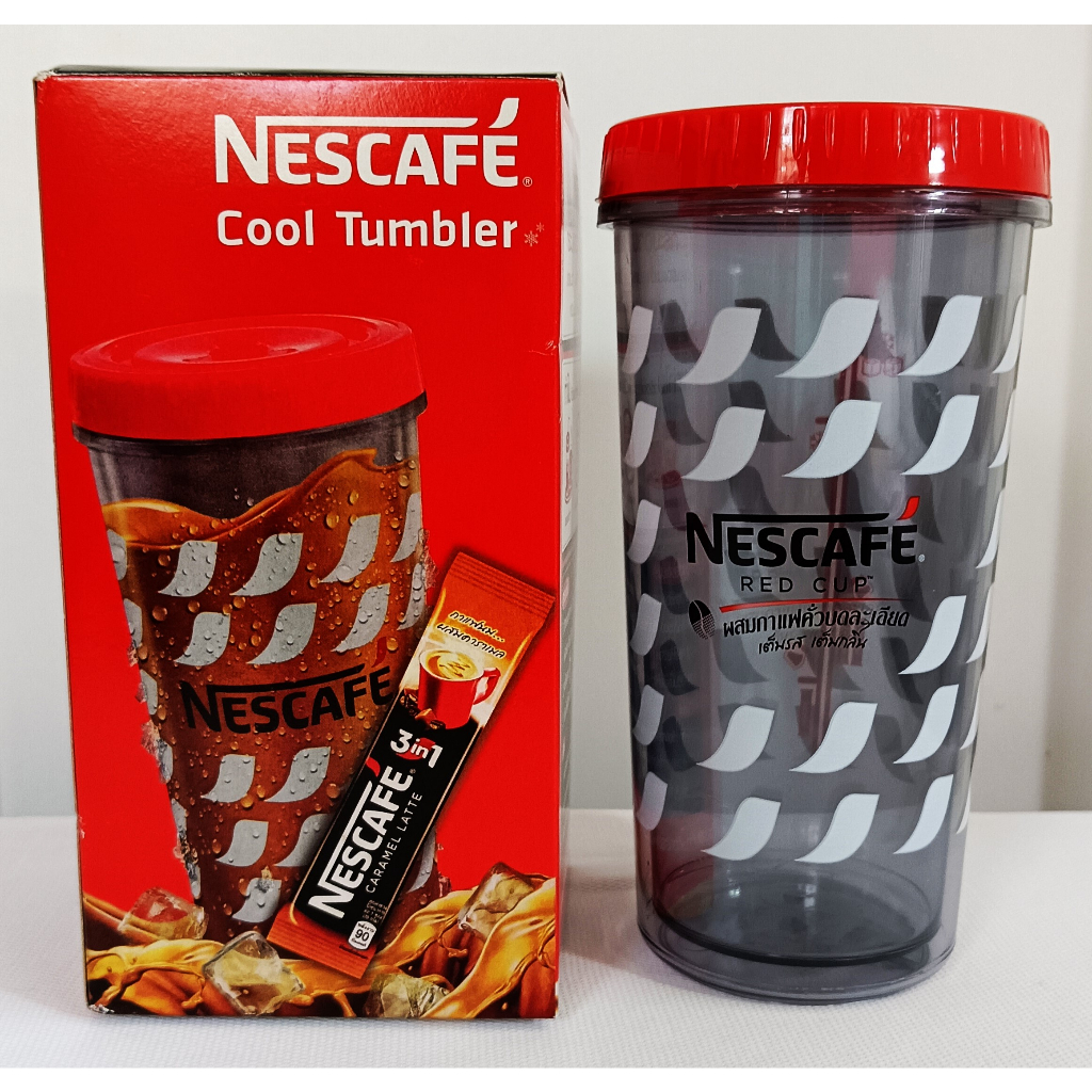 ลิขสิทธิ์แท้-nescafe-แก้ว-nescafe-cool-tumber-ของสะสม