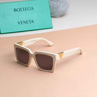 แว่นกันแดด BOTTEGA VENETA :  BV1198SA 004 SIZE 55 MM. (YELLOW-YELLOW-GREY