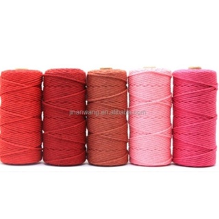 Cotton tope Macrame 4มม100ม500ก.เชือกคอตตอน4มิล(แกนกระดาษ).