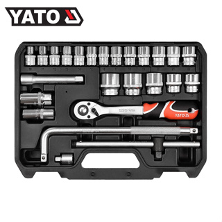 YATO YT-38741 ชุดบล็อก 1/2" 25 ตัวชุด