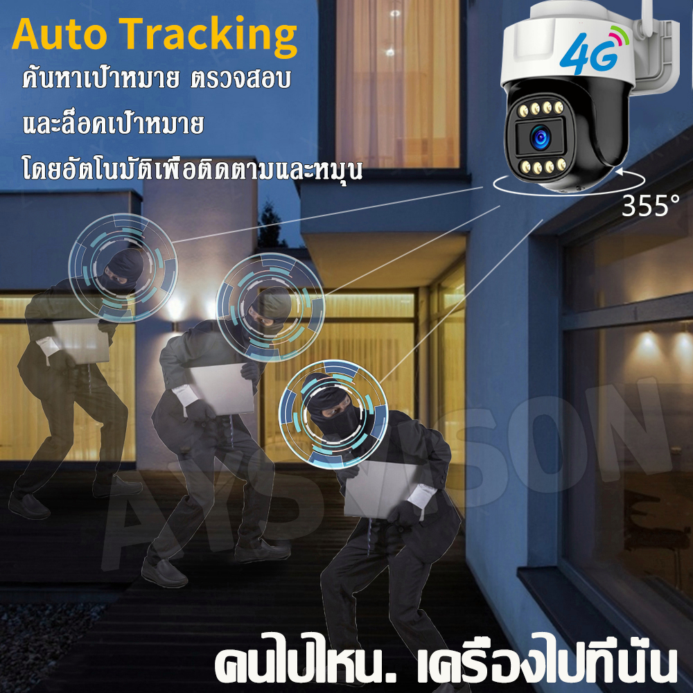 รุ้นใหม่ล่าสุด-4k-ใส่sim-4g-cctv-กล้องวงจรปิด-ใส่ซิม4g-ดูออนไลน์ระยะไกลได้-8ล้านพิกเซล-กล้องวงจรดูภาพผ่านมือถือฟรี