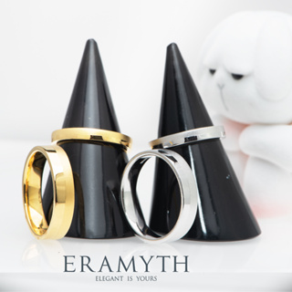 Eramyth jewelry: แหวนคู่ (Silver 925) ดีไซน์ ฟ่นทรายครึ่งวง คอลเลคชั่น น้องอ้วน รัหส PI-0001,0002 (สินค้าพร้อมส่งจ้า)