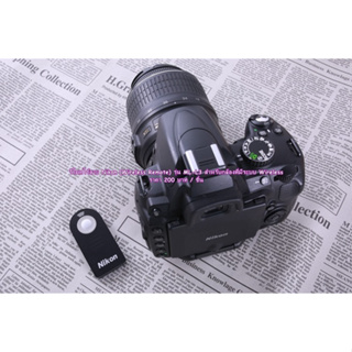 ML-L3 รีโมทไร้สาย Nikon D750 D610 D600 D7300 D7200 D7100D 7000 D90 D80 D70s D70 D5500 D5300 D5200 D5100 D5000