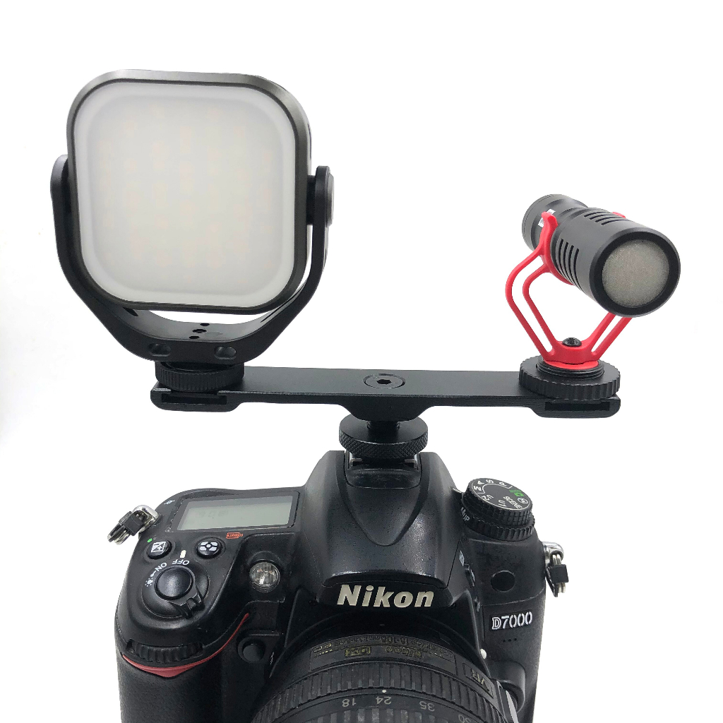 ulanzi-ตัวเพิ่มสลอท-สำหรับกล้อง-dslr-สมาร์ทโฟน-เพิ่ม-mic-ไฟ-led-รุ่น-pt2