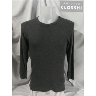 CLOSSHI​ Brand_2nd hand เสื้อยืดวินเทจแขนยาว วัสดุตัวเสื้อผ้าฝ้าย​ 100​% แท้มือสองกระสอบนำเข้า​