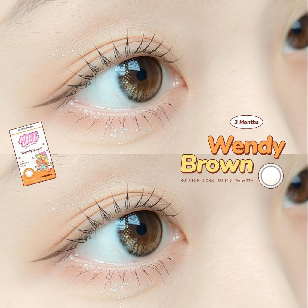 พร้อมส่ง-many-lens-ลาย-wendy-คอนแทคเลนส์-ราย-3-เดือน-made-in-korea-0-00-0-50-ถึง-10-00