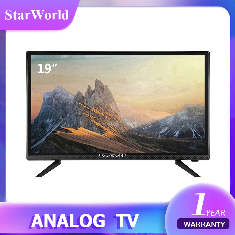 ภาพหน้าปกสินค้าStarWorld LED TV 19 นิ้ว อนาล็อกทีวี ทีวี19นิ้ว ทีวีจอแบน