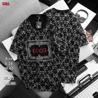 Shop GUCCI 2024 SS Optical print silk shirt (718208 ZAO2O 5936) by EMito