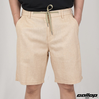 ภาพหน้าปกสินค้าGALLOP : LINEN SHORTS  กางเกงขาสั้นผ้าลินิน รุ่น GS9022 สี Cream-ครีม ที่เกี่ยวข้อง