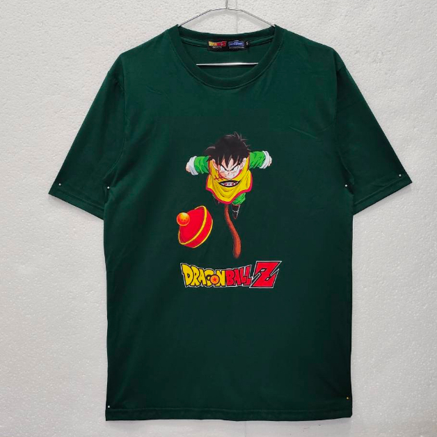เสื้อยืดดราก้อนบอล-dbz-012-dragonballz-gohan-โกฮัง-สีเขียว-สีดำ