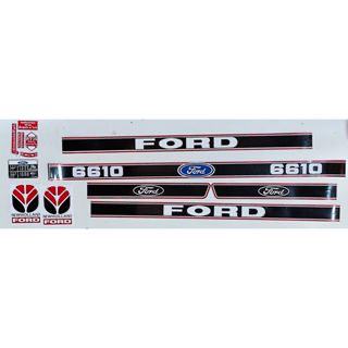 สติ๊กเกอร์ติดแถบข้างรถไถฟอร์ด FORD 6610 ( 9000000900469 )