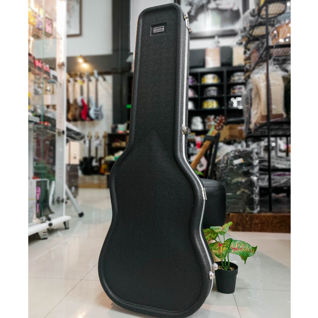 ฮาร์ดเคสกีต้าร์ไฟฟ้า-overspeesd-dj-พรมแดง-สำหรับกีต้าร์ไฟฟ้า-ทรง-stratocaster-วัสดุ-abs-กระเป๋ากีต้าร์ไฟฟ้า-เคสกีต้าร์