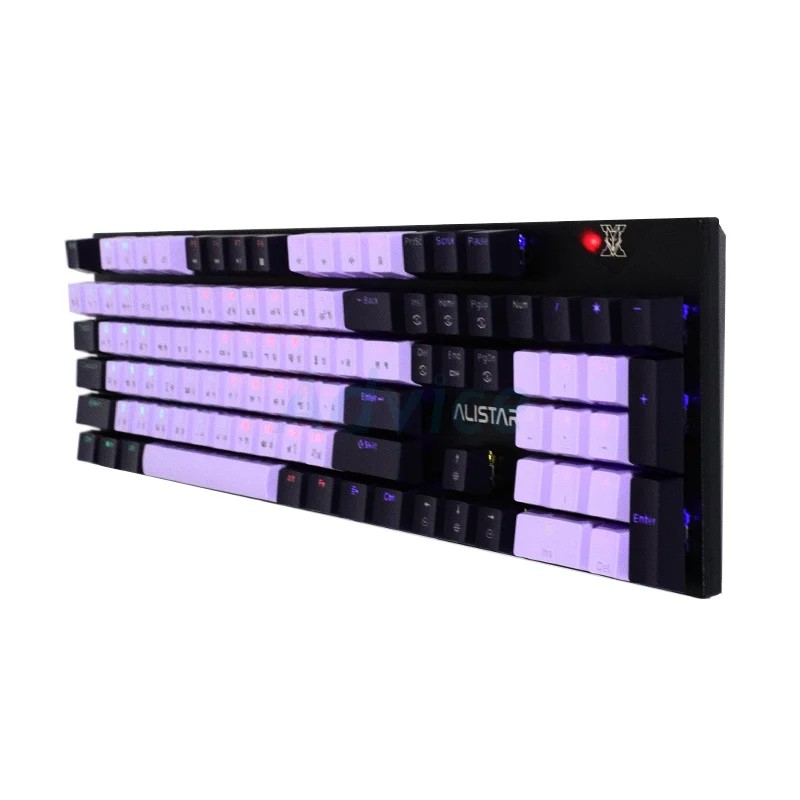 NUBWO-X KEYBOARD ALISTAR X33 CIY LAVENDER - BLUE-SWITCH - A0150685 ...