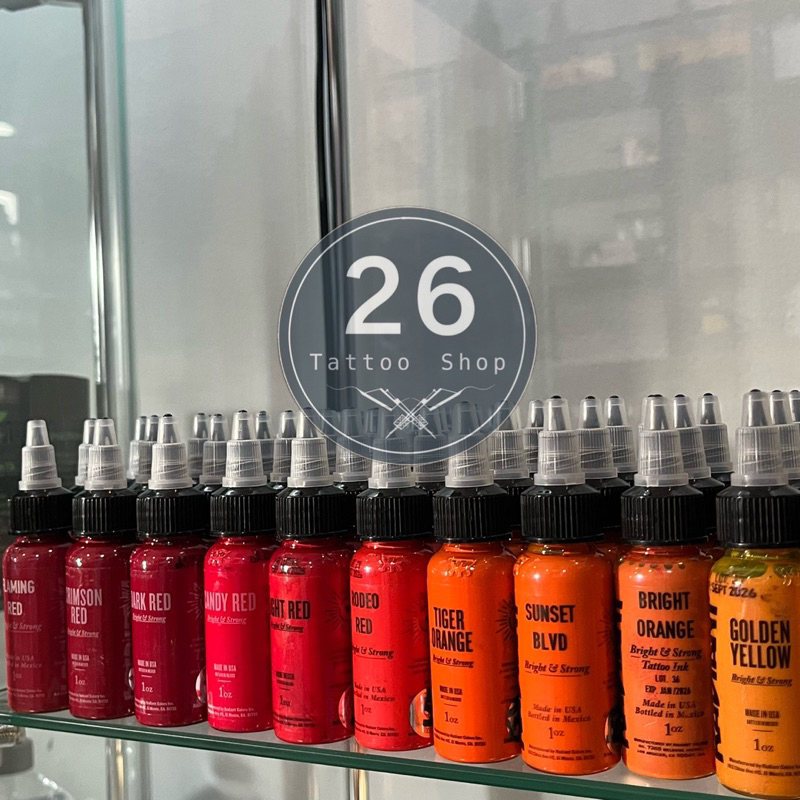 สีสัก RADIANT INK /ขนาด 1 Oz./ แท้ นำเข้า USA/Tattoo | Shopee Thailand