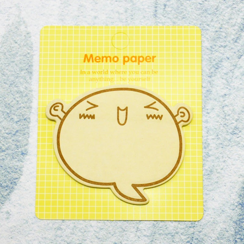 ahhyahhshop-1-ชิ้น-กระดาษโน๊ตมีกาว-post-it-โพสอิทemote-คละแบบ-การ์ตูน-สไตล์เกาหลี-คละลาย-กาวแน่น-ไม่หลุดง่าย-สุ่มลาย