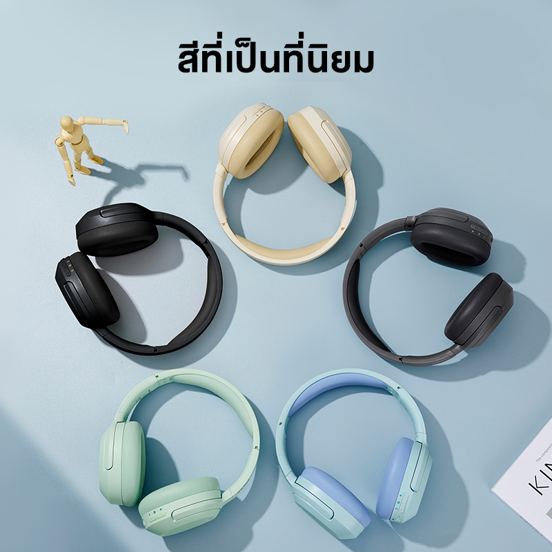 Edifier W820NB BT 5.0 / W820NB Plus BT 5.2 Bluetooth Headsets ANC หูฟังไร้สาย Hi-Res Audio