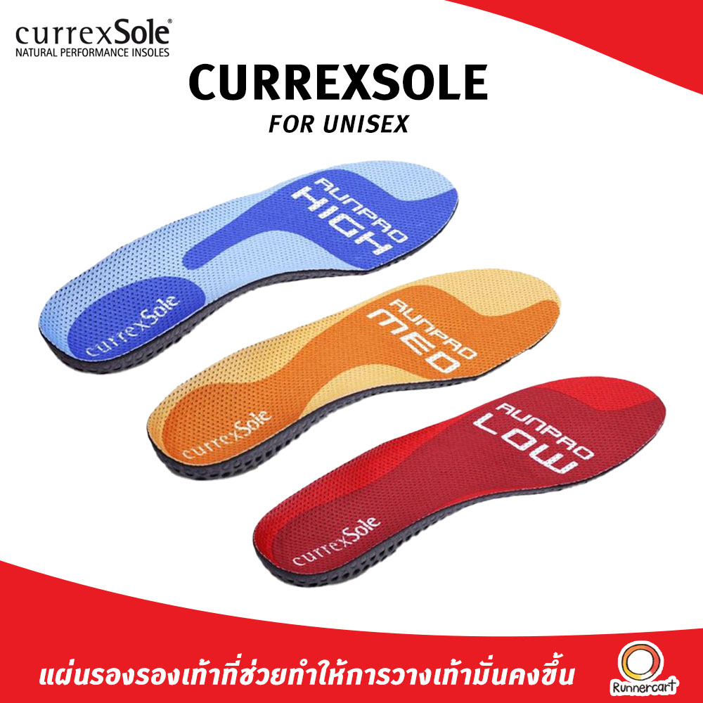 Currexsole Runpro แผ่นรองรองเท้า | Shopee Thailand