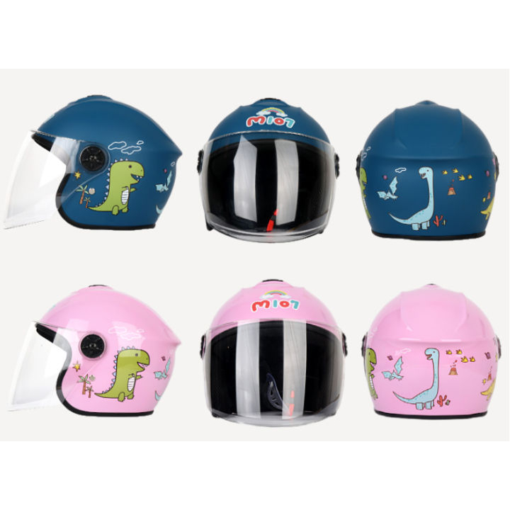 หมวกกันน็อ-ลายการ์ตูนสำหรับเด็-เด็กการ์ตูนไดโนเส-หมวกกันน็อคลายการ์ตูนสำหรับเ-หมวกกันน็อคเ-มี6สี