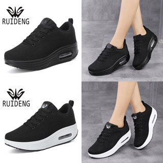 RUIDENG-11228 แบรนด์นำเข้ารองเท้าสปอร์ตผู้หญิง กันลื่น Fitness น้ำหนักเบา นุ่ม ระบายอากาศได้ดี ไซส์ 36-42