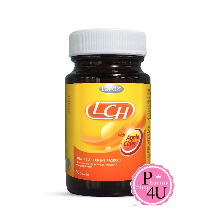[ของแท้] LCH Le'Paz with Apple Cider 30/60 แคปซูล LCH Lepaz | Shopee ...