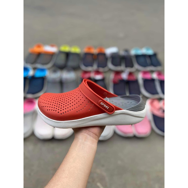 Crocs Lite Ride Clog รองเท้าแตะ แบบลำลอง มาใหม่สุดฮิต ใส่ได้ทุกเพศ มี ...