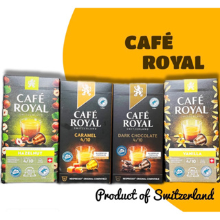 CAFE ROYAL Café royal almond, capsules aluminium, intensity 4/10 