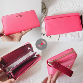 Kate Spade Chelsea Large Continental Wallet  WLR00615 nylon แท้💯