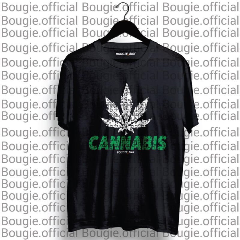 cannabis-tshirt-cotton100-พรีเมี่ยม-คุณภาพดี