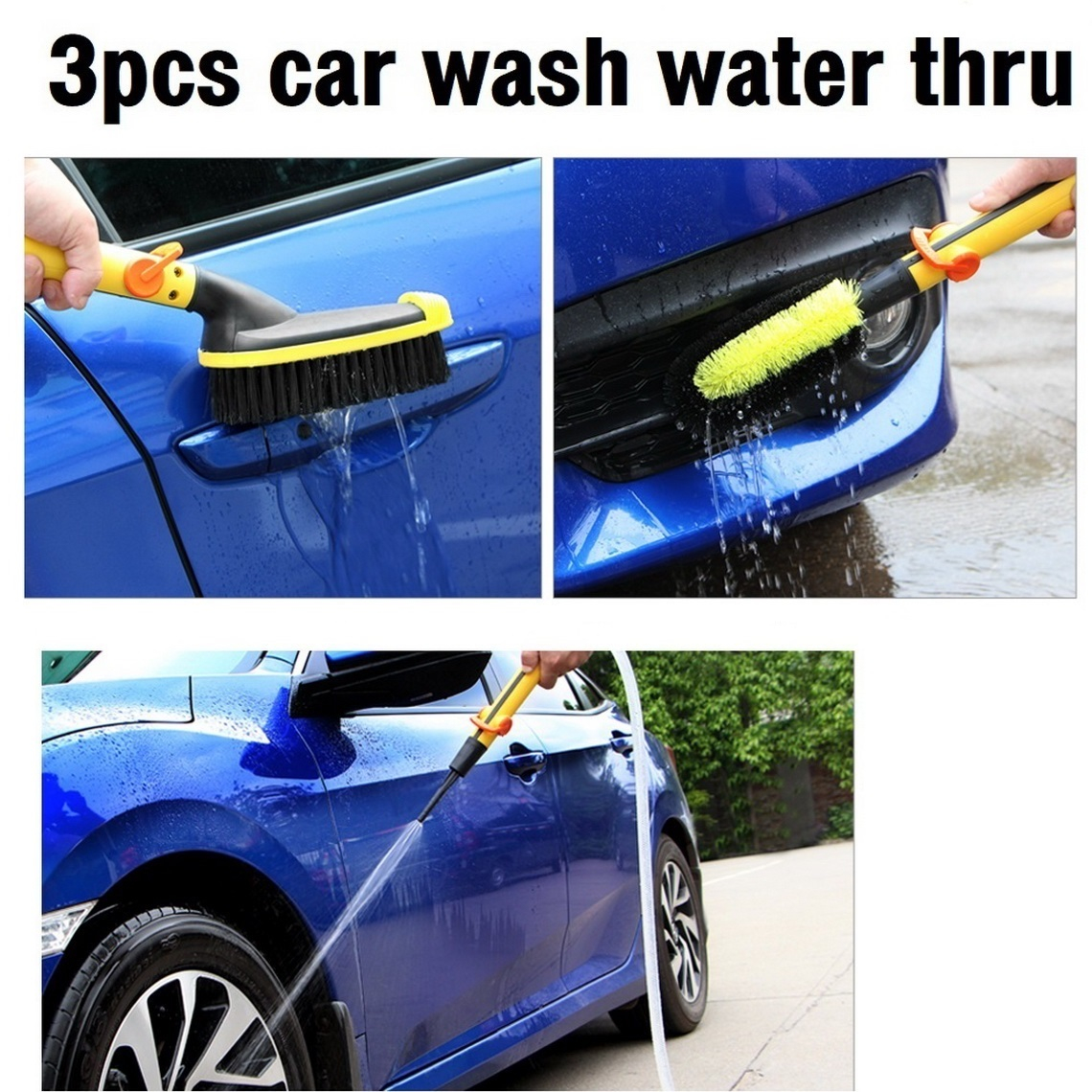 แปรงล้างรถ-และฉีดล้อ-3pcs-green-car-wash-water-thru-brush