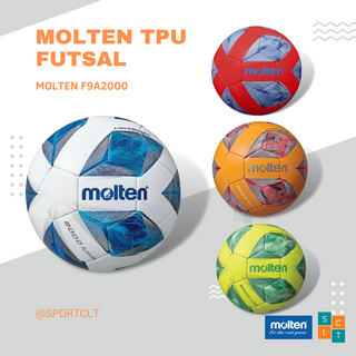 สินค้า MOLTEN ลูกฟุตซอลหนังเย็บ FUTSAL ผลิตจาก TPU รุ่น F9A2000
