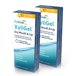 OraCoat XyliGel เจลน้ำลายเทียม สำหรับปากแห้งพร้อมไซลิทอล ปราศจากน้ำตาล ใช้ได้ทั้งกลางวันและกลางคืน