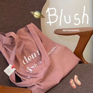 Amywanders กระเป๋าผ้า Blush wanders tote