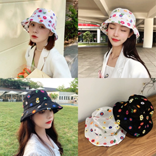 Bucket_ลายดอก New York N.Y.C Cap_Hat หมวกบักเก็ต พร้อมส่ง