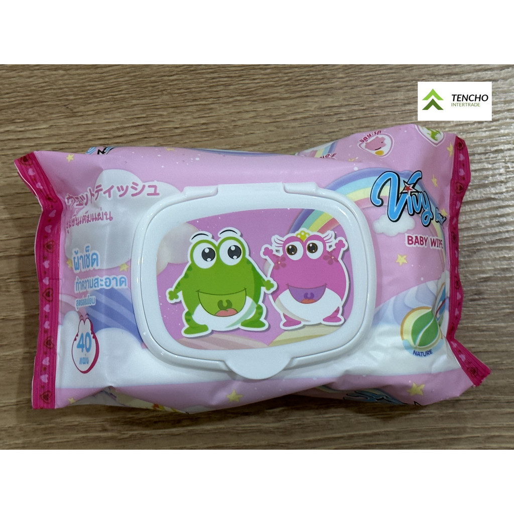 วีวี่-ทิชชู่เปียก-แพ็ค-6-ห่อ-vivy-baby-wipe-ไม่มีแอลกอฮอล์-ทิชชู่เหมาะสำหรับเด็กและผู้ใหญ่-อ่อนโยนนุ่มชุ่มชื่่น