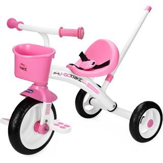 [ใช้โค้ดคู่ลดเพิ่ม] Chicco Toy U-Go Trike Pink รถสามล้อสีชมพู