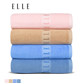 สินค้า ELLE Towel Gift ผ้าขนหนู ขนาด 70x135 cm. คอตตอน100% ซับน้ำดี สินค้าลิขสิทธิ์แท้ (TEC05170)