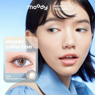 moody 3am (Moonlight-Blue) มูดี้ คอนแทคเลนส์ รายเดือน