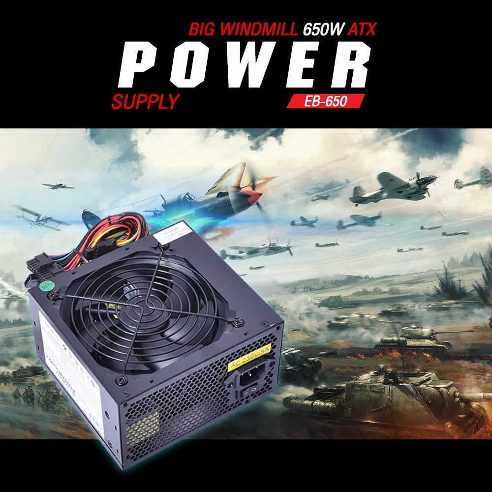 แท้100-oker-650w-big-windmill-atx-power-supply-eb-650-พาวเวอร์ซัพพลาย-cc-650