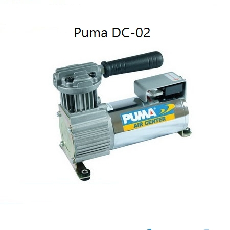 puma-ปั๊มลมรถยนต์-รุ่น-dc-02-oil-less-24v-ปั๊มลมแบตเตอรี่-ใช้กับรถยนต์-ปั๊มลมไร้น้ำมัน-ปั๊มลมใช้เเบตเตอรี่-พูม่าปั๊มลม