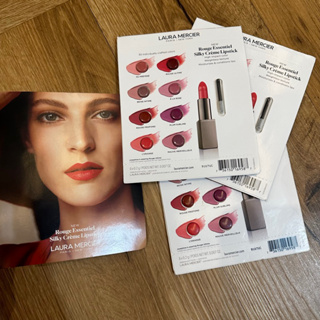 ✅พร้อมส่ง✅แท้ Laura Mercier Rouge Essentiel Silky Cream Lipstick 8สี