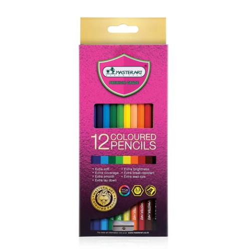 สีไม้ยาว-มาสเตอร์อาร์ต-master-art-ดินสอสี-แท่งยาว-บรรจุ-12-กล่อง-โหล