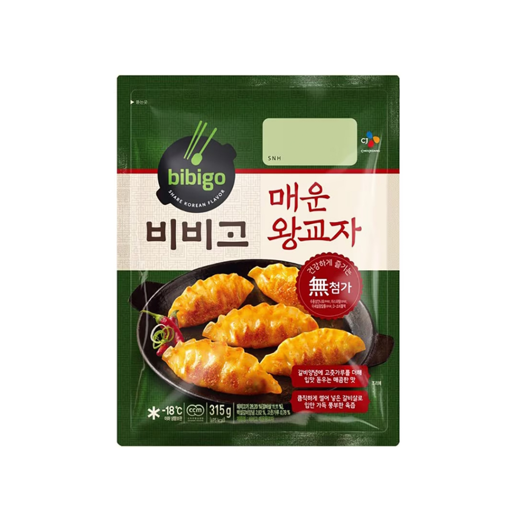 1-แถม-1-bibigo-มันดู-เกี๊ยวเกาหลี-รสเผ็ด-315-กรัม-เกี๊ยวซ่าไส้หมู-korean-mandu-spicy-dumplings