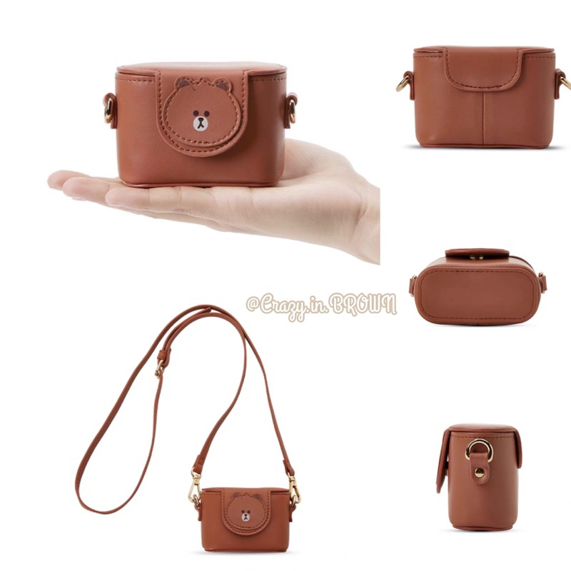 brown-mini-airpods-bag-พรีออเดอร์-2-3-อาทิตย์