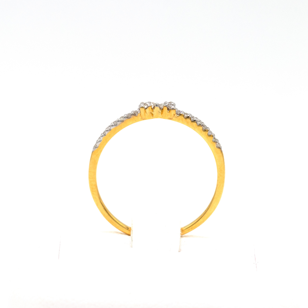 แหวนโบว์เล็กๆ-จิ๋วๆ-น่ารักๆ-แหวนเพชร-แหวนทองเพชรแท้-ทองแท้-37-5-9k-me792