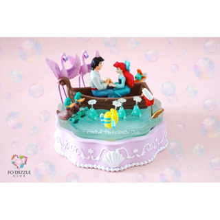 ★ (DisneyStore JP) New!! Little Mermaid Story Collection "Ariel &amp; Prince Eric / Kiss The Girl" LED Light โคมไฟแอเรียล