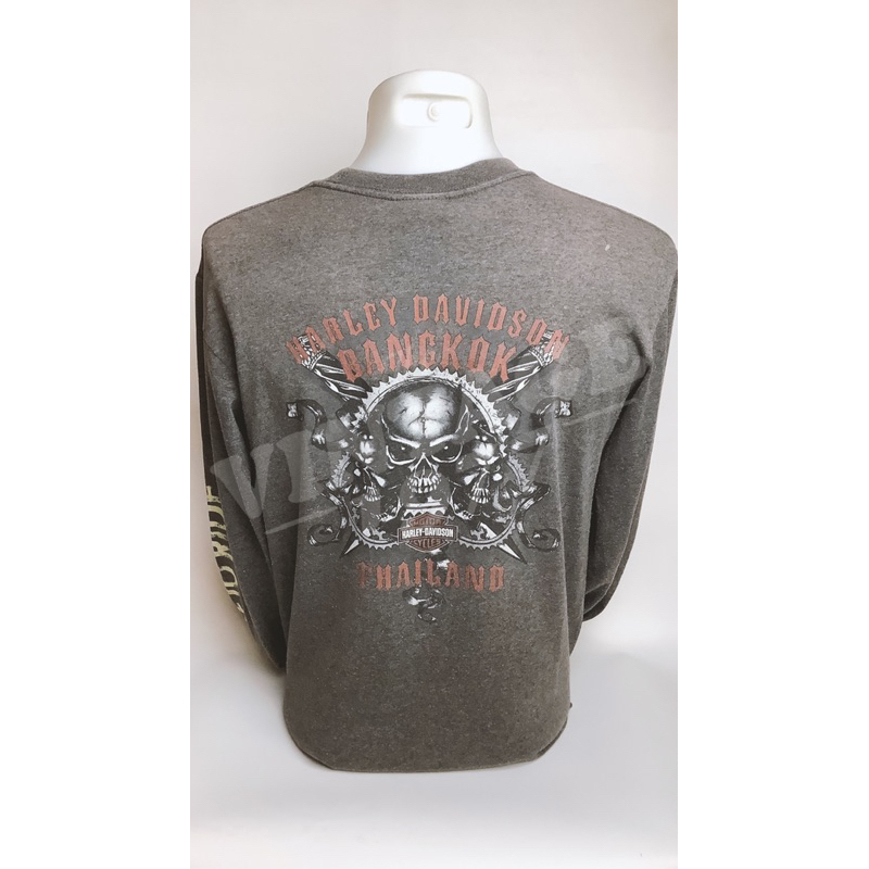 เสื้อยืดวินเทจมือสอง-harley-davidson