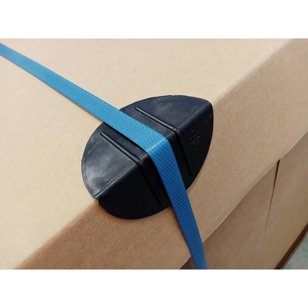 พลาสติก รองสายรัด Packing Protector สีดำ 100 ตัว/แพ็ค ป้องกันบรรจุภัณฑ์ ...